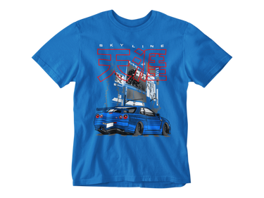 Camiseta Skyline R34 Japan